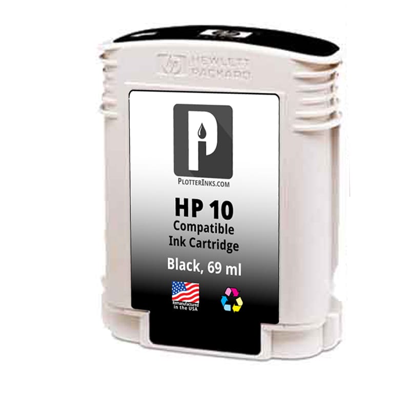 HP 10 Compatible Black Ink