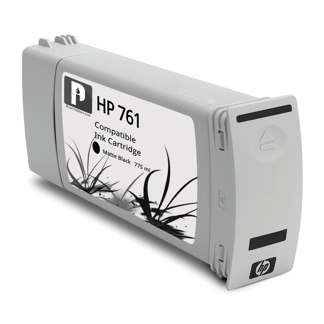 A black ink cartridge for hp 7 6 1