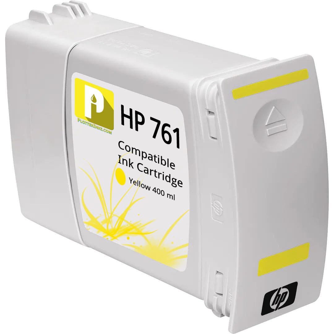 A yellow ink cartridge for hp 7 6 1