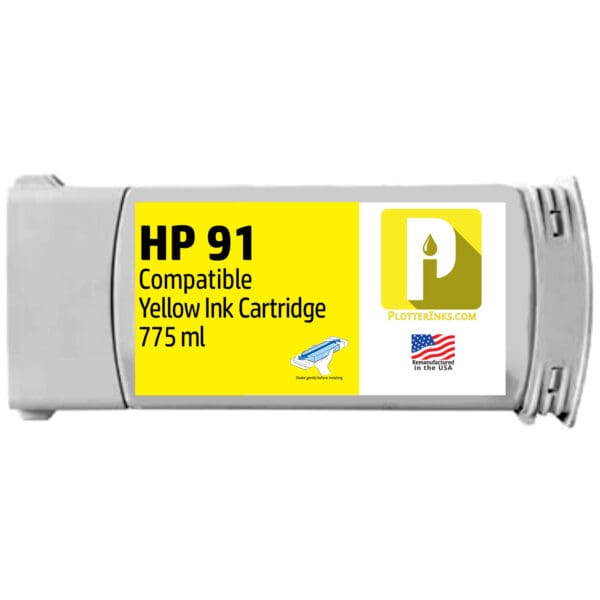 HP 91 Yellow ink