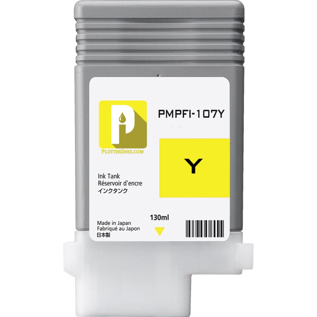 Canon PFI-107Y Yellow ink