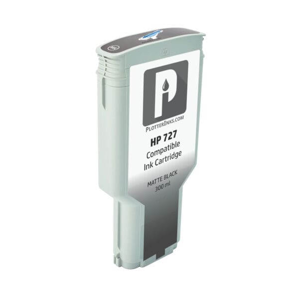 HP 727 Compatible Matte Black Ink 300ml