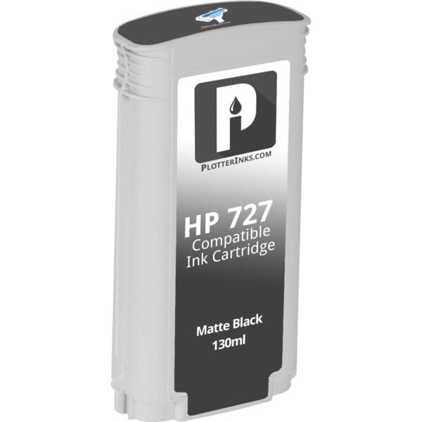 HP 727 Compatible Matte Black Ink 130 ml