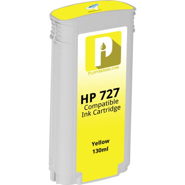 HP 727 Compatible Yellow Ink 130 ml