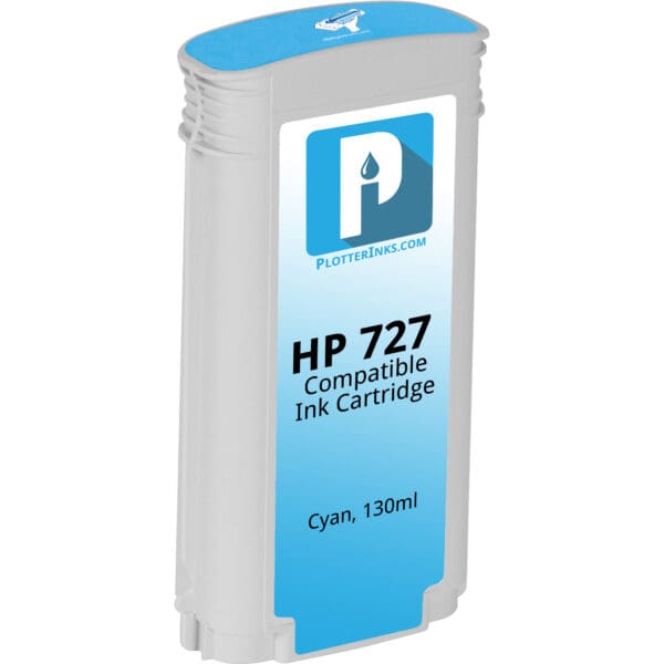 HP 727 Compatible Cyan Ink 130 ml