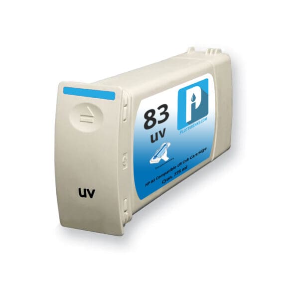 HP 83 Compatible UV ink Cyan