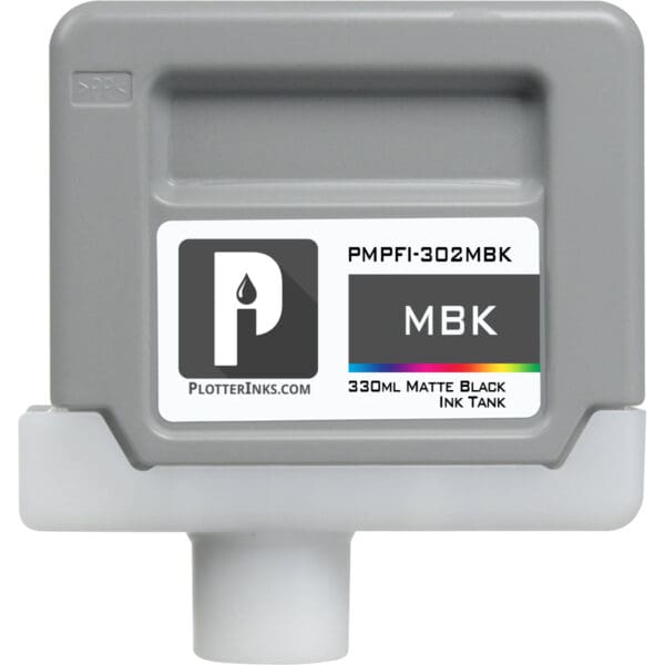 PFI-302 Compatible Ink Cartridge Matte Black